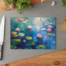 Feyza Design Elegant Cam Kesme Tahtası, Güçlü ve Şık Tasarım
