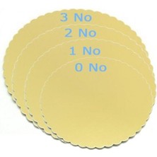 Feyza Design Altlık Pasta Mendili Gold Yuvarlak 0 No 50 Adet, Temizlik ve Koruma Seti