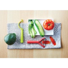 Feyza Design Kırmızı Renkli Çok Fonksiyonlu Soyacak, Pratik ve Kolay Kullanım