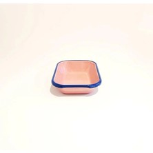 Emayra Emaye Meze Tabağı G. Kurusu Kobalt 17 x 12 cm