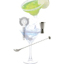 Feyza Design Renkli ve Şık 3'lü Kokteyl Seti, Evde Keyifli Anlar Için Ideal