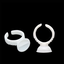 Özgürce Kalıcı Makyaj ve Ipek Kirpik Yüzük, 100'LÜ Oval Bölmeli Set