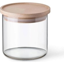 Simax 5162LW Ahşap Kapaklı Kavanoz 0,50 Lt