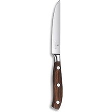 SHC4200 Victorinox Mutfak Bıçağı Biftek Bıçağı Dövülmüş Gül Ağacı Normal Hediye Kutusu, 12 Cm, 7.7200.12 G