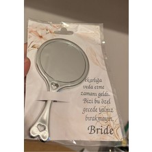 Özgürce 5’li Gümüş Bride Dağıtmalık El Aynası Seti, Şık ve Hediye Alternatifi