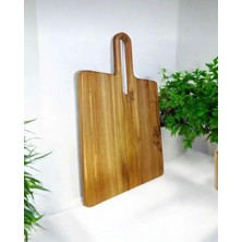 Feyza Design Şık ve Dayanıklı Ahşap Sunum Tahtası, Şık Tasarım ve Fonksiyonellik