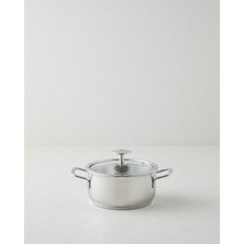 English Home Siena Çelik Mini Tencere 14 cm Silver