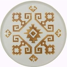 SHC4200 Porland Arabesque Desen Düz Tabak 27CM