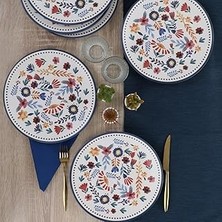 SHC4200 Keramika Springtime Servis Tabağı 26 cm 6 Adet - 19558