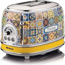 SHC4200 Ariete Positano Ekmek Kızartma Makinesi 2 Dilim 0155/1P - 810 Watt, Metal Gövde, 2 Dilim Kapasite,