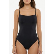 Penti Si̇yah Straplez Balen Mayo