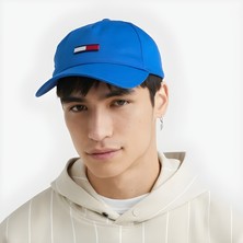 Tommy Hilfiger Th Flag Cotton 6 Mavi Şapka