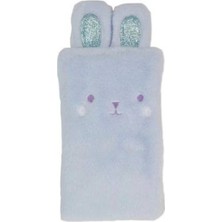 Feyza Design Yumuşak Peluş Tavşan Kulaklı Kalem Kutusu, 14X26 Cm, Şık ve Eğlenceli Tasarım