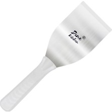 Feyza Design Paslanmaz Çelik Pasta Spatulası No2, Dayanıklı ve Kullanışlı Mutfak Aracı