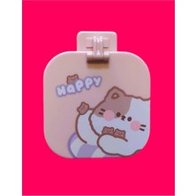 Özgürce Çocuklar Için Renkli Makyaj Aynası ve Tarak Hediye Seti