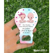 Feyza Design 50 Adet Mıknatıslı Açacak Magnet, Hediyeli, Şık ve Pratik Tasarım