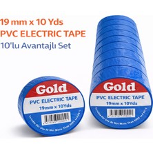 GLD Gold Izoleli Elektrikçi Bandı 10'lu