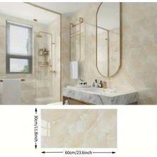 Mcg Sarı Mermer Desenli Alüminyum Plastik Duvar Sticker