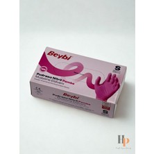 GÜNPAK Pembe Nitril Pudrasız Eldiven – 100’LÜ