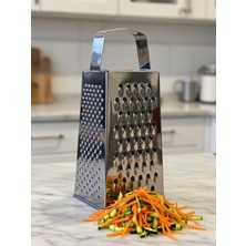 Feyza Design Paslanmaz Çelik Rende 12X10 Cm, Dayanıklı ve Pratik Mutfak Gereci