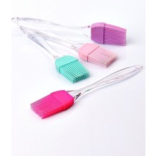Feyza Design Büyük Silikonlu Pasta Fırçası, Yumurta Sürme, Pratik ve Temiz Kullanım