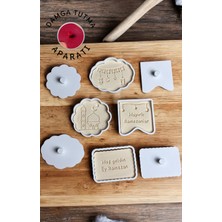 Feyza Design Ramazan Ayına Özel 8 Parça Kurabiye Kalıbı Hamur Kesici Set