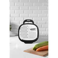 Feyza Design Paslanmaz Çelik Yatay Haneli Rende, Pratik ve Dayanıklı Mutfak Aleti