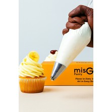 Feyza Design Naylon Kullan At Şanti Krema Sıkma Torbası 24X51 Cm, 72 Adet