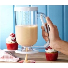 Feyza Design Pratik Pankek Dağıtıcı 900 ml Hamur Şekillendirici Porsiyonlayıcı