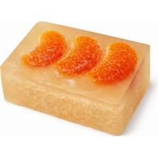 Lethe Studio Design Doğal Mandalina Özlü Kabak Lifli Sabun Ifra Sertifikalı Kokulu Peeling Etkili El Yapımı %100 Vegan