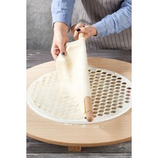 Feyza Design Yuvarlak Mantı Kalıbı Xl 40 Cm, Pratik ve Şık Mutfak Aksesuarı