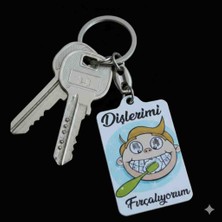 Vulli Anahtarlık Dişlerimi Fircaliyorum