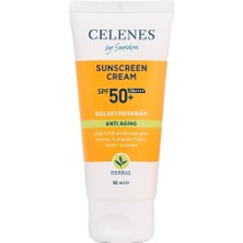 Celenes Yaşlanma Karşıtı Güneş Kremi, 50+ Spf,