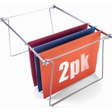 Officemate Askılı Dosya Çerçevesi, Mektup Boyutu, Ayarlanabilir 30,5 cm Ila 45,5 Cm, 2 Adet (1'li Pa