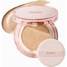 24 Saat Kalıcı Esans Içeren Nemlendirici Cushion A'pıeu Waterlock Cushion 23N SPF50 Pa