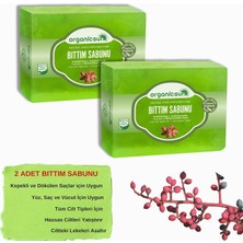 Doğal Bıttım Sabunu 140 gr x 2 Adet Saç Dökülmesine Karşı Tüm Saç ve Cilt Tipleri Için