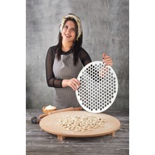 Feyza Design Pratik Mantı Kalıbı Xl 40 Cm, 199 Gözlü, Kolay ve Hızlı Kullanım