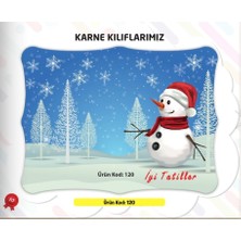Atak Yayıncılık Ata Yayıncılık 10'lu Karne Kabı Kılıfı Ürün Kodu:120 Renkli ve Eğlenceli Tasarım