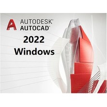 Autodesk Autocad 2022 (Windows) - 1 Pc 2 Yıl Serial + Product Key