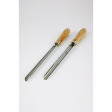 Feyza Design Iki Adet Ahşap Saplı Kabak ve Domates Oyma Aleti Seti