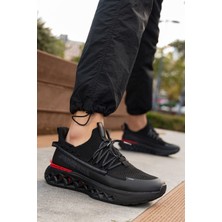 Panorama Esnek Triko Kalın Taban Erkek Sneaker
