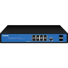 Ewind EW-S2910GM-AP8*GE Poe+ 2*gf Sfpmanaged Poe SWITCH(120W
