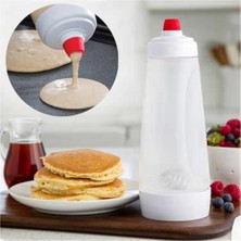 Feyza Design Pratik ve Dayanıklı Hamur Karıştırıcı Şişe, Kolay Kullanım ve Taşınabilirlik