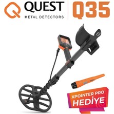 Dedektör Burada Quest Q35 Dedektör + x Poınter PRO Avantajlı Paket