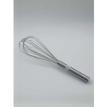 Feyza Design Paslanmaz Çelik Karıştırıcı Tel Çırpıcı 30 Cm, Pratik ve Dayanıklı Ürün
