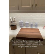 Feyza Design Ahşap Kesme Tahtası, Trend ve Sunum Için Şık Tasarım