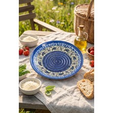 Feyza Design El Yapımı Seramik Rende Tabağı 13 Cm, Çok Amaçlı, Şık ve Kullanışlı
