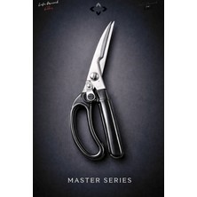 Feyza Design Paslanmaz Çelik Mutfak Makası, Tavuk ve Et Kesici, Profesyonel Kullanım