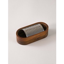 Feyza Design Akasya Hazneli Rende 15 Cm, Pratik ve Şık Mutfak Gereci