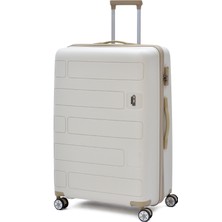 Ççs Polipropilen Kırılmaz Büyük Boy Valiz – Sessiz Tekerlekli, Darbe Dayanıklı Seyahat Bavulu 5236